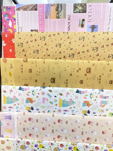 Set 10 Giấy Gói Qùa Lụa ND01765