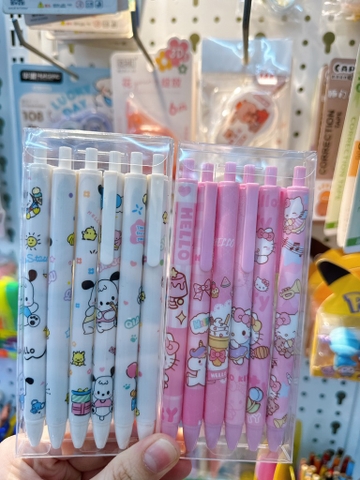 Hộp 6 Bút Bi Đen RC730