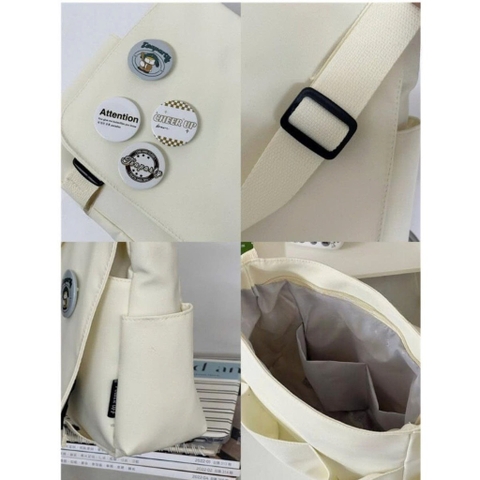 Túi Đeo Chéo Trơn ( k có pin )