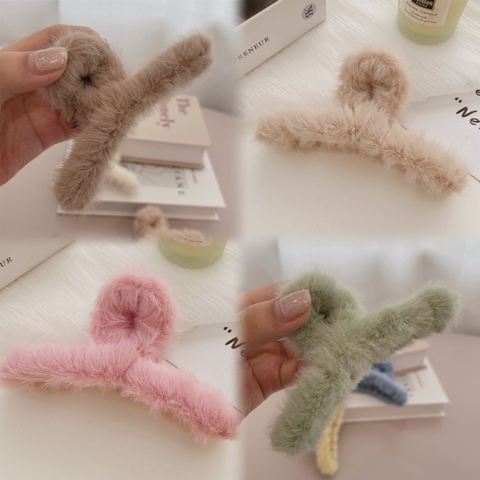 Set 10 Kẹp Lông Trơn RC04778