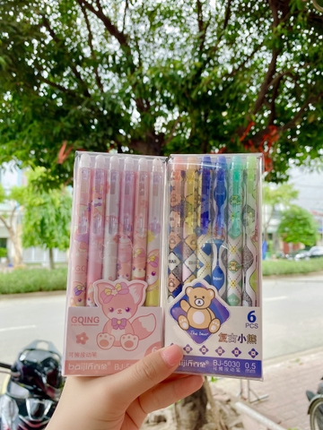 Hộp 6 Bút Xanh Xóa Được ND01690