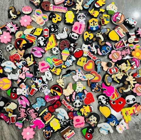 Set 50 Charm Silicon Gắn Dép RCCHARM3284