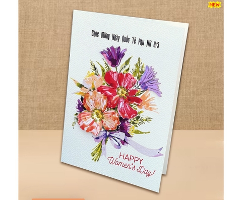 Set 10 Thiệp 8/3 Trung Nổi ND0126