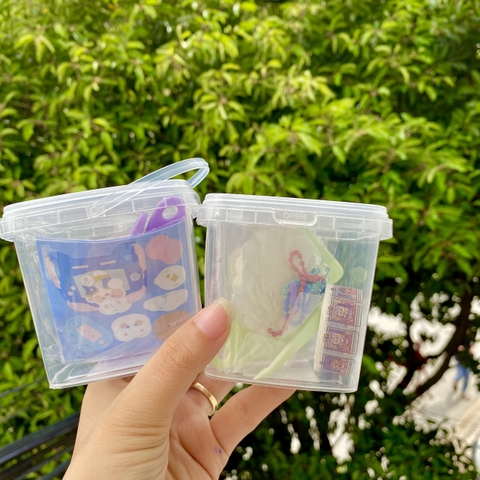 Hộp Tròn Làm Móc Khóa 42 Món RC03189