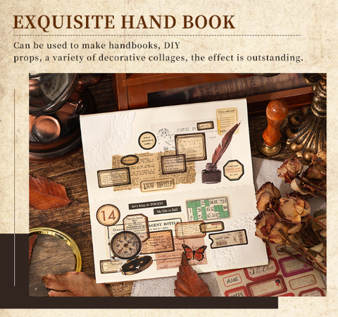 Set 10 Sticker Vintage RC2112