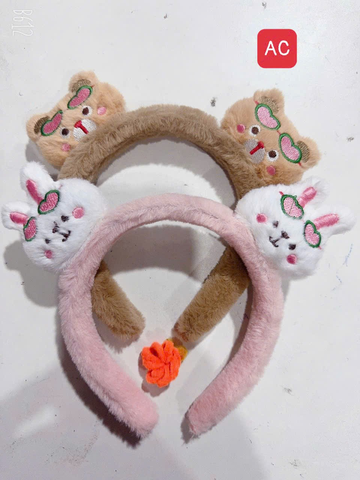 Cài Tóc Thỏ Đeo Kính