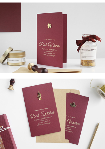 Set 10 Thiệp Đỏ RC01016