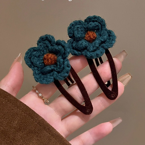 Kẹp Mái Hoa Len RC3694