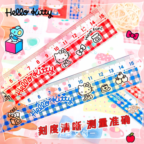 Set 10 Thước Kitty RC3833