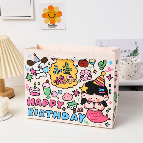 Túi Quà Sinh Nhật Size 30*12*24cm RC3843