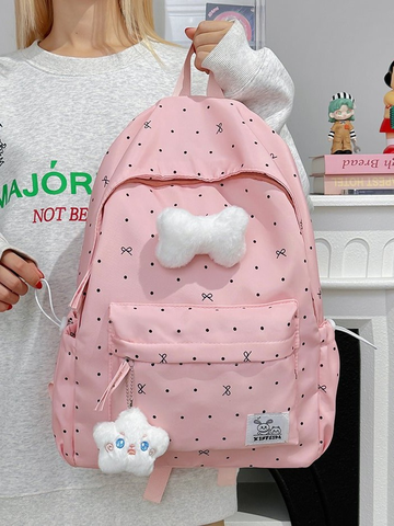 Balo Chấm Bi Nơ RC4449 (KH PHỤ KIỆN )