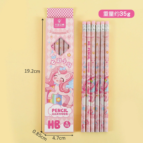 Hộp 6 Bút Chì RCBUT164