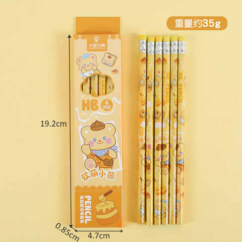 Hộp 6 Bút Chì RCBUT164