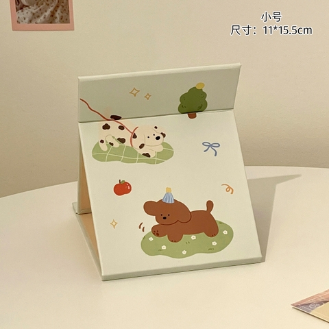 Gương Gấp Gọn Có Viền 11*15.5cm RCGUONG254
