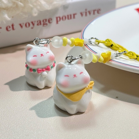 Móc Treo Mèo Má Hồng RC3585