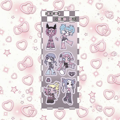 Set 10 Sticker RC2183