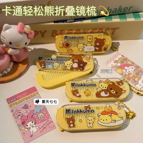 Lược Gương Gấp Gấu RC3553