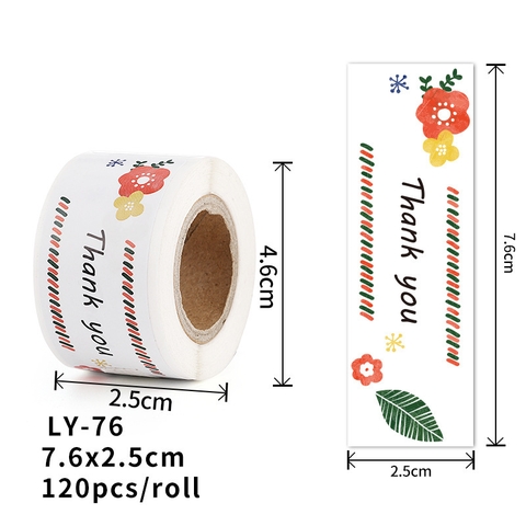 Cuộn Sticker Niêm Phong Không Mã Vạch RC2847