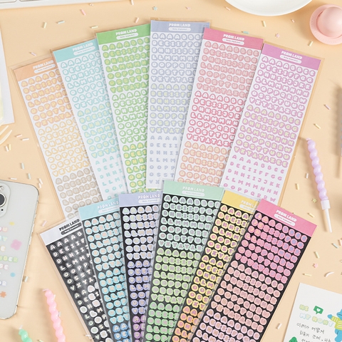 Set 10 Sticker Chữ Cái RC2660