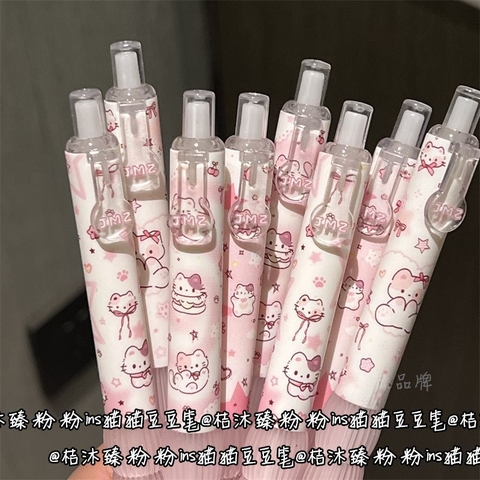 Hộp 4 Bút Mèo Hồng RCBUT4851