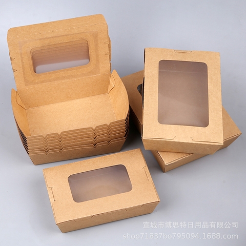 Set 10 Hộp Giấy Kraft RCTG4884