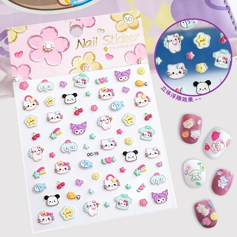 Set 10 Sticker Dán Móng RC2542