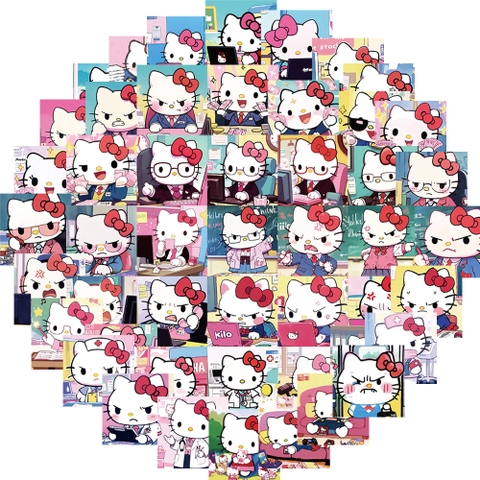 Sticker Kitty 50-60 Tấm RC3446