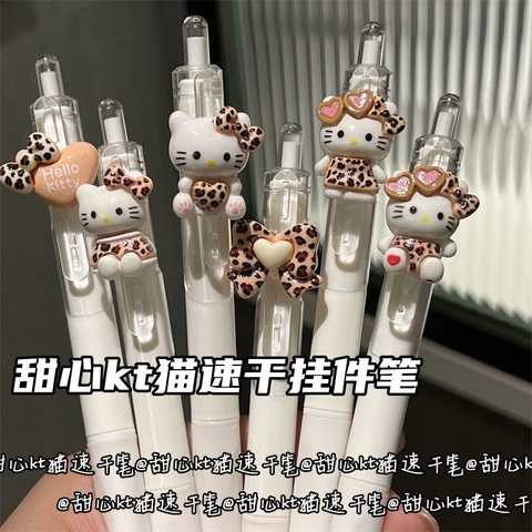 Set 10 Bút Đen Kitty Beo RC4042