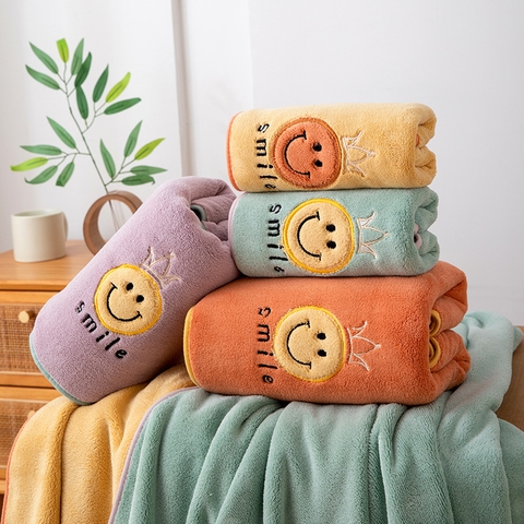 Khăn Tắm Mặt Cười 35x75cm RC2301