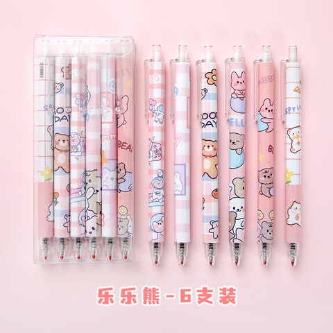 Hộp 6 Bút Mực Đen RC04730