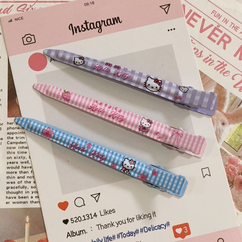 Kẹp Mái Màu Kitty RC4156