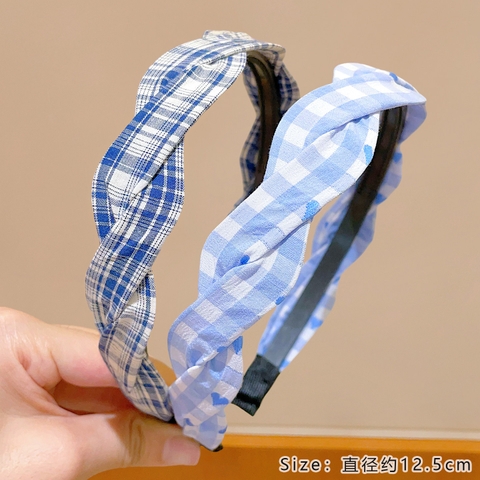 Cài Tóc Sọc Xanh RC4477