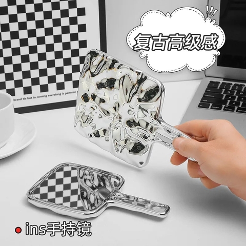 Gương Cầm Tay Bạc RC4117