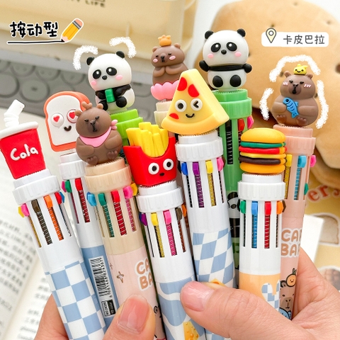 SET Bút Bi Bấm Nhiều Ngòi RCBUT2904