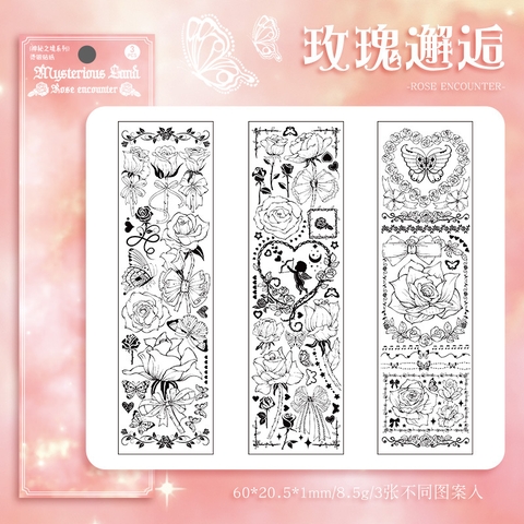 Set 10 Sticker Họa Tiết RC0556