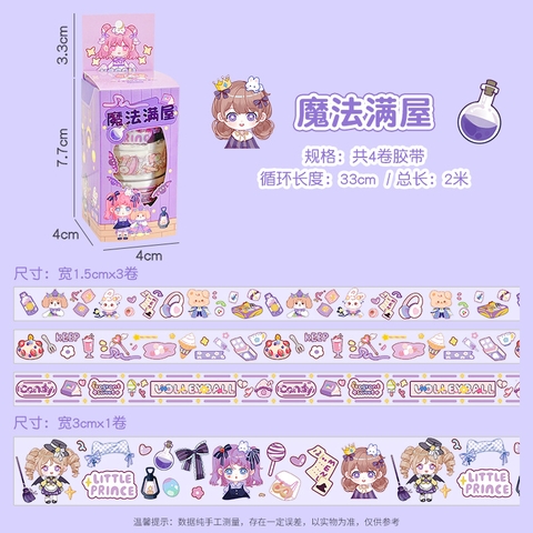 Hộp Washi Cô Gái NT61