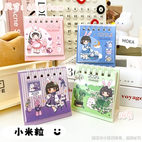 SET 4 Lịch Để Bàn Nhỏ 2024 RC04407