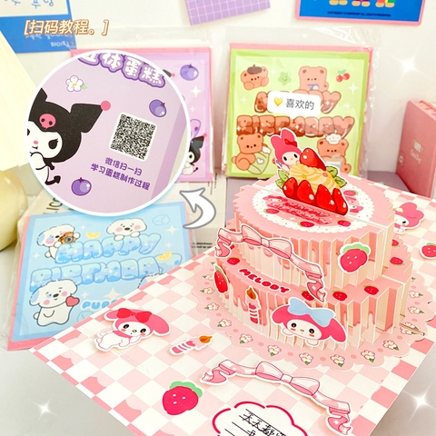 Thiệp Sinh Nhật (Tự Xếp) RC04448