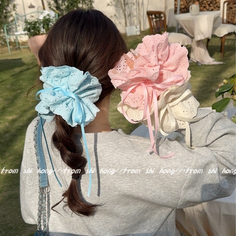 Cột Tóc Ren Thắt Dây RC2410