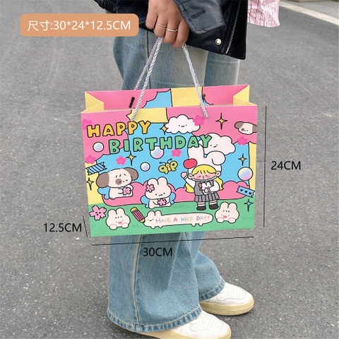 Túi Quà Sinh Nhật Size 30*12*24cm RC3843