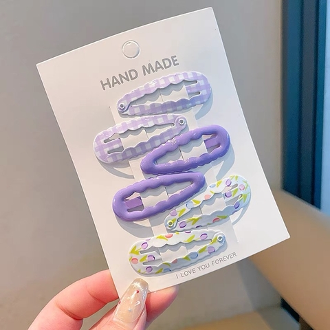 Set Kẹp Mái Họa Tiết RC3057