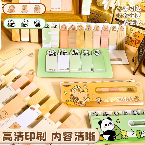 Set 10 Note Panda/Capy RC3705