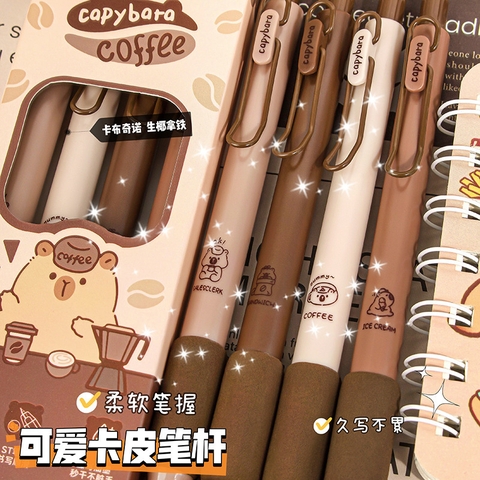Hộp 4 Bút Bi Đen Capy RC4030