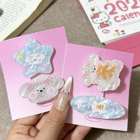 Kẹp Hoạt Hình ( Không Kèm TAG Trắng )