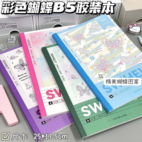 Lốc 4 Sổ B5 RCSO247