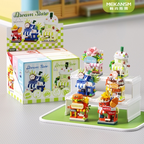 Lego Xe Bán Hàng + Bánh RC3355