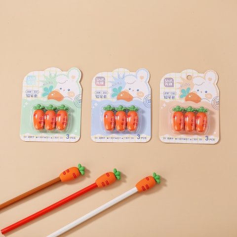 Set 3 Nắp Bút Cà Rốt RC636