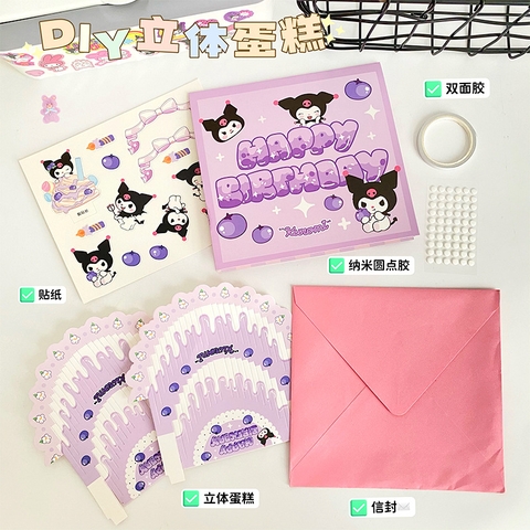 Thiệp Sinh Nhật (Tự Xếp) RC04448