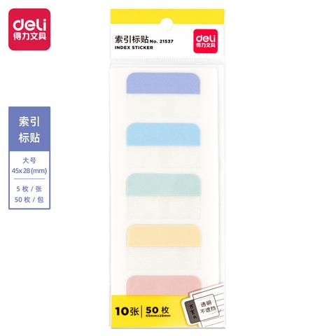 Set 10 Note Đánh Dấu Trang RC2917