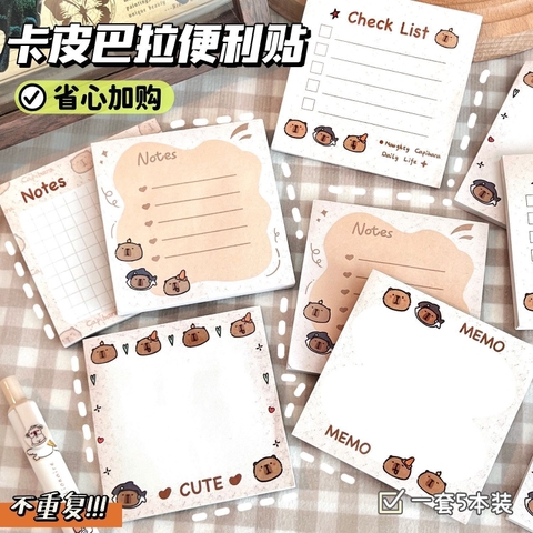 Set 10 Note Vuông Nhiều Mẫu RC2695